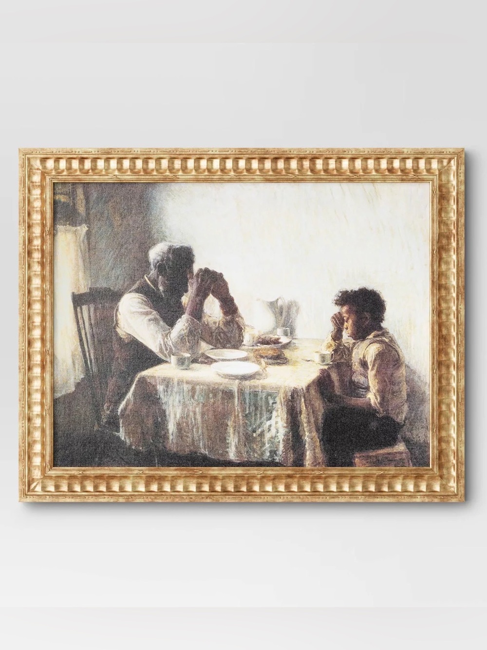 20"x16" The Thankful Poor by Henry Ossawa Tanner Vintage Wall Canvas - Threshold